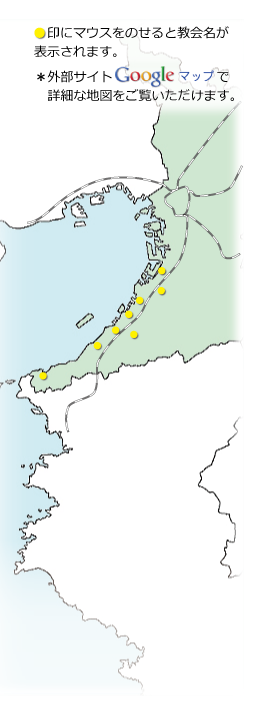 大阪府南部の地図